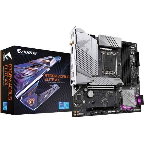 GIGABYTE B760M AORUS ELITE AX mATX motherboard Socket 1700 M.2/HDMI/DP/WIFI/BT Cijena