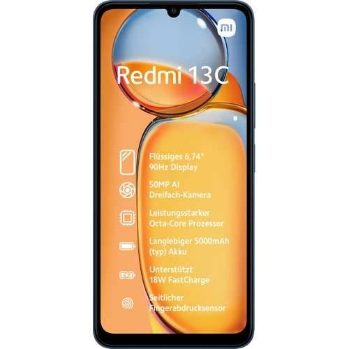 Xiaomi Redmi 13C 4/128GB Dual-SIM Smartphone navy blue EU Cijena