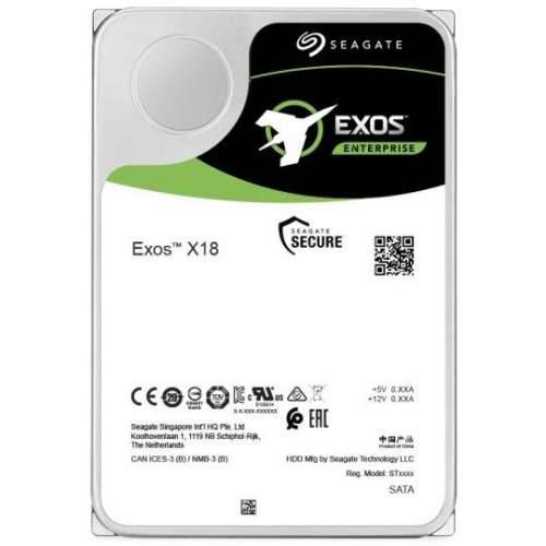 Seagate Exos X18 ST16000NM004J - hard drive - 16 TB - SAS 12Gb/s