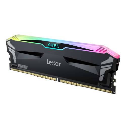 Lexar ARES RGB 32GB Kit (2x16GB) DDR5-6000 Black UDIMM Desktop Memory with RGB Lighting Cijena
