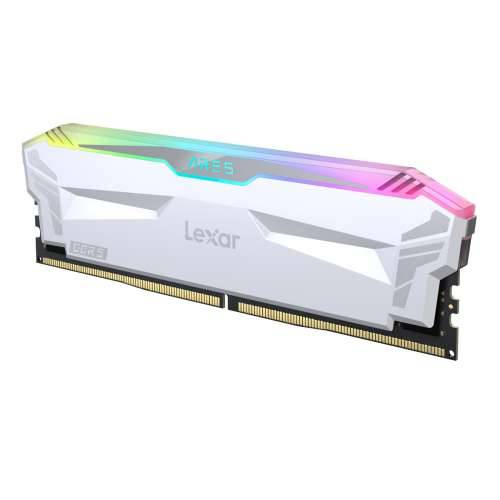 Lexar ARES RGB 32GB Kit (2x16GB) DDR5-6400 White UDIMM Desktop Memory with RGB Lighting Cijena