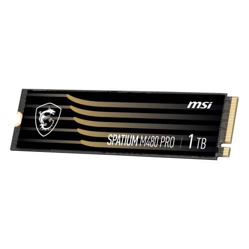 MSI SPATIUM M480 Pro SSD 1TB M.2 PCIe Gen4 NVMe Internal Solid State Modules Cijena