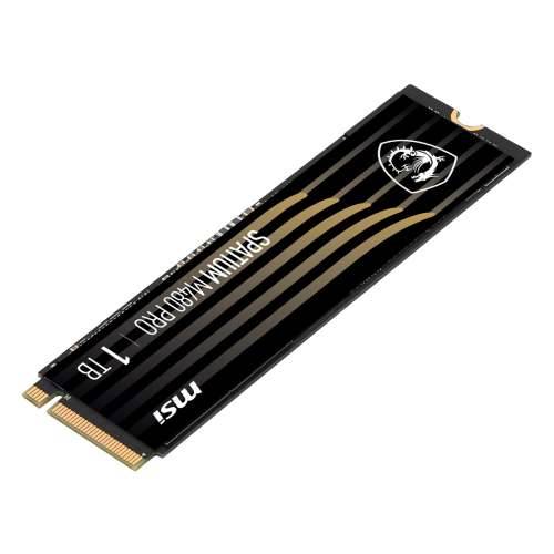 MSI SPATIUM M480 Pro SSD 1TB M.2 PCIe Gen4 NVMe Internal Solid State Modules Cijena