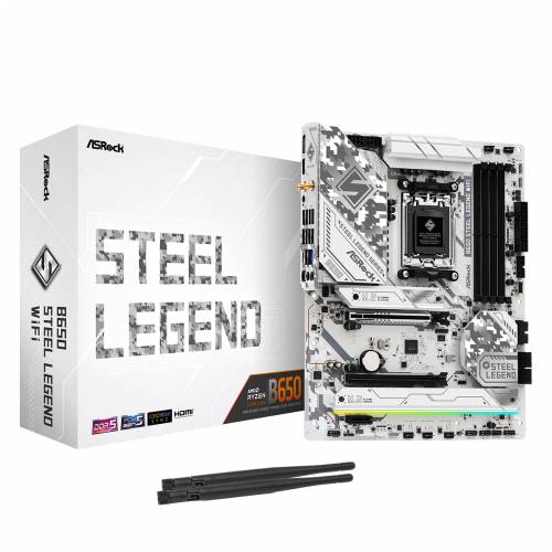 ASRock B650 Steel Legend WiFi - motherboard - ATX - Socket AM5 - AMD B650 Cijena