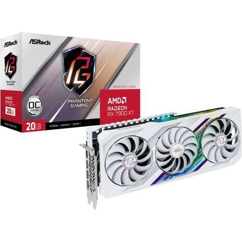 RX 7900XT 20GB ASRock Radeon Phantom Gaming OC white GDDR6 3Fan Cijena