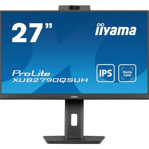 68.5cm/27“ (2560x1440) Iiyama ProLite XUB2790QSUH-B1 16:9 QHD IPS 0.4ms 100Hz HDMI DP USB-C KVM Speaker Pivot Black Cijena