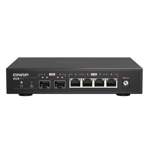 QNAP QSW-2104-2S - switch - 6 ports - unmanaged Cijena