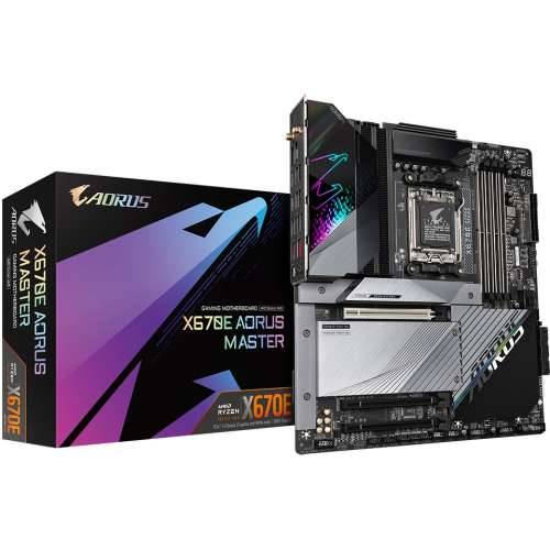 GIGABYTE X670E AORUS MASTER EATX motherboard socket AM5 DP/HDMI/USB-C/4xM.2/WIFI6E