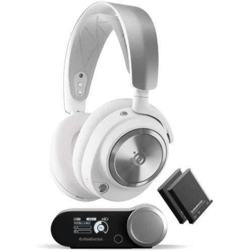 Steelseries Arctis Nova Pro Headset wireless overear ANC wihte Cijena