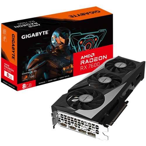 GIGABYTE AMD Radeon RX 7600 Gaming OC 8GB GDDR6 graphics card HDMI/DP