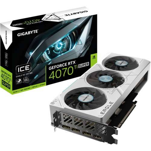 RTX 4070 Ti Super 16GB Gigabyte Eagle OC ICE GDDR6X 3Fan