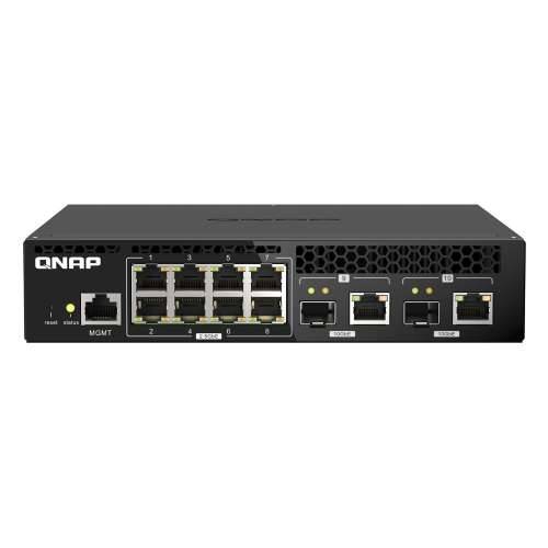 QNAP QSW-M2108R-2C - switch - 10 ports - managed - rack-mountable Cijena