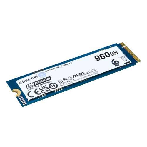 Kingston DC2000B SSD 960GB M.2 2280 PCIe Gen4 NVMe Internal Solid State Modules Cijena