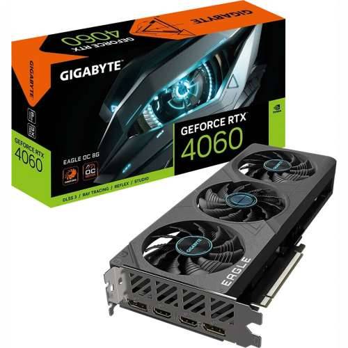 Gigabyte GeForce RTX 4060 EAGLE OC 8G graphics card - 8GB GDDR6X, 2x HDMI, 2x DP Cijena