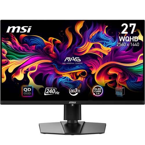 MSI MAG 271QPXDE QD-OLED E2 Gaming Monitor - 240 Hz, 0.03ms GTG MSI OLED Care 2.0, HDMI 2.1 with 48Gbps bandwidth, 120Hz, VRR and ALLM support Cijena