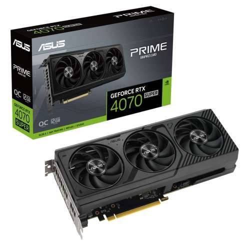 ASUS Prime GeForce RTX 4070 SUPER OC graphics card - 12GB GDDR6X Cijena