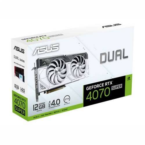 ASUS Dual GeForce RTX 4070 SUPER White