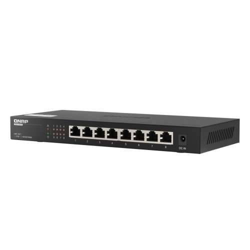 QNAP QSW-1108-8T - switch - 8 ports - unmanaged Cijena