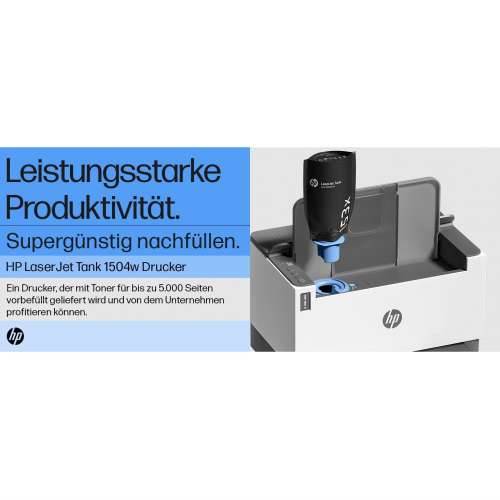 L HP LaserJet Tank 1504w B/W laser printer 22 ppm. USB WiFi WiFi Direct Cijena