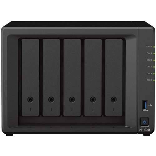 Synology DS1522+ NAS System 5-Bay 60 TB incl. 5x 12 TB Synology HDD HAT3310-12T Cijena