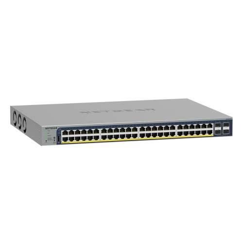 NETGEAR GS752TPP Smart Managed Switch 48x Gigabit Ethernet (48x PoE+, max. 780W), 4x 1 Gbit/s SFP Cijena