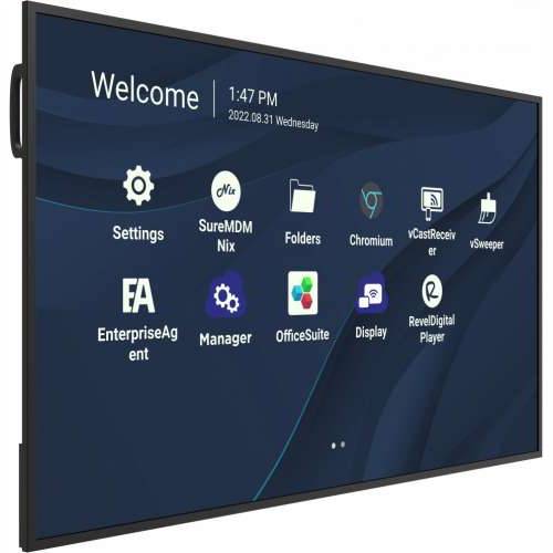 VIEWSONIC 65’ LED Display, 3840x2160, 450 nits, 1200:1, HDMI x 2, USB-C, BLACK Cijena