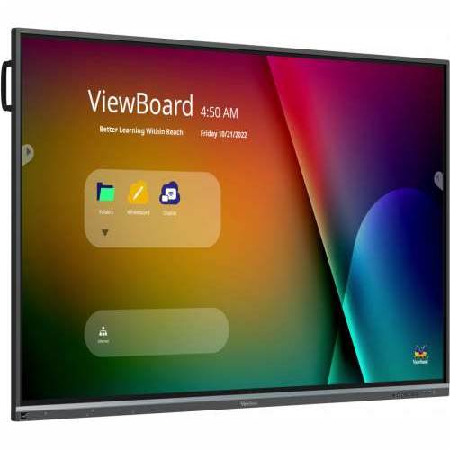 VIEWSONIC 86’(85.6’) 40 Points Touch, 7H (AG), 3840x2160, 400nits, 1200:1, BLACK