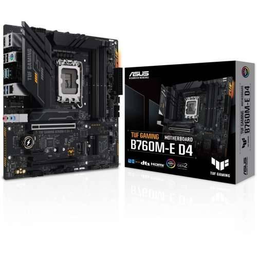 ASUS TUF GAMING B760M-E D4 mATX motherboard socket 1700 DP/HDMI/USB-C Cijena