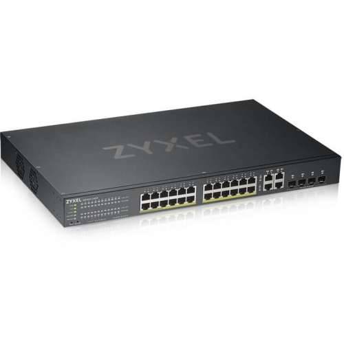 ZyXEL GS1920-24HPv2 Smart Switch (24x Gigabit PoE+ + 4x SFP) Cijena