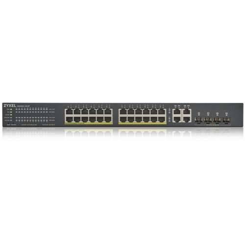 ZyXEL GS1920-24HPv2 Smart Switch (24x Gigabit PoE+ + 4x SFP) Cijena