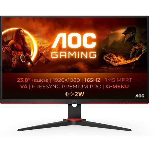 AOC 24G2SAE 60.5cm (23.8") FHD VA Gaming Monitor 16:9 HDMI/DP/VGA 165Hz 1ms Sync Cijena