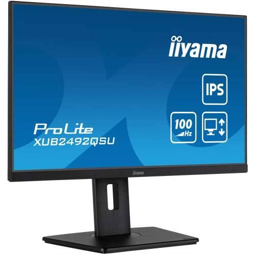 iiyama ProLite XUB2492QSU-B1 60.5cm (23.8") WQHD IPS Monitor HDMI/DP/USB-C Cijena