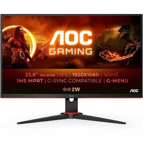 AOC 24G2SPAE 23,8”,VGA, HDMIx2, DP, 165Hz, FS, 1ms Cijena