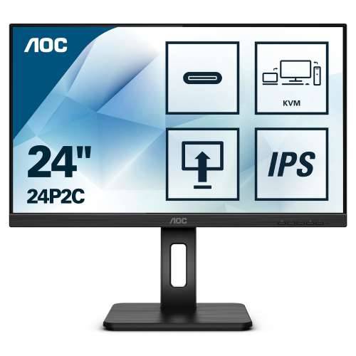 AOC IPS 23,8” 24P2C, HDMI, DVI, DP, USB3-C, pivot Cijena