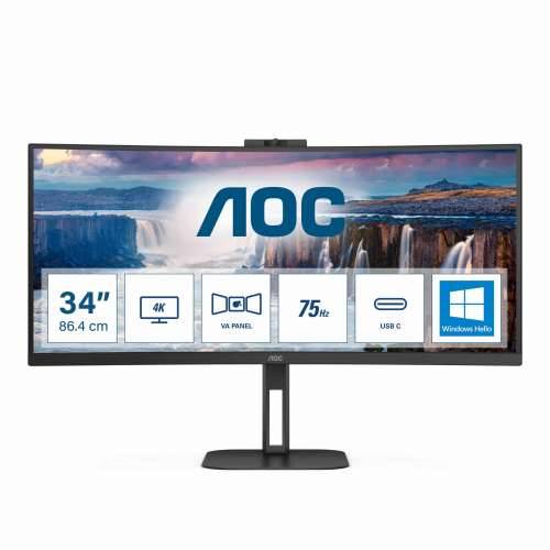 AOC CU34V5CW, 34”, HDMI, DP, WCAM, USB-C, HAS Cijena