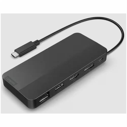 Lenovo USB-C Dual Display Travel Dock,bez adaptera