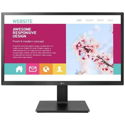 LG 27” IPS, 27BK55YP, DVI, HDMI, USB, HAS, zvuč.