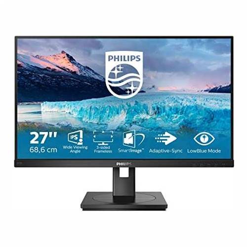 Philips 27” 272S1AE, IPS, HDMI, DP, DVI, HAS, zvu.