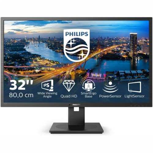 Philips 31,5” 325B1L, IPS, DP, HDMI, QHD, HAS, zvu