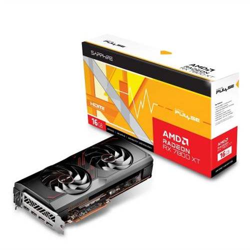 Sapphire Pulse RX 7800XT Gaming, 16GB GDDR6