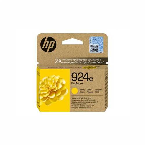 HP 924e EvoMore Yellow Org Ink Cartridge