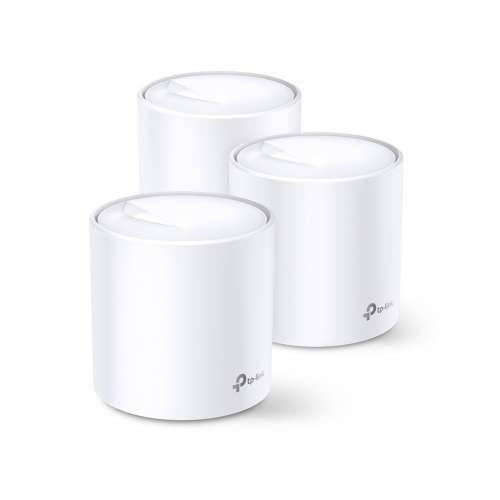 TP-Link Deco X60 WiFi 6 Mesh System, Set of 3 AX3000 Dual-Band, 2x Gb LAN/WAN (per unit) Cijena