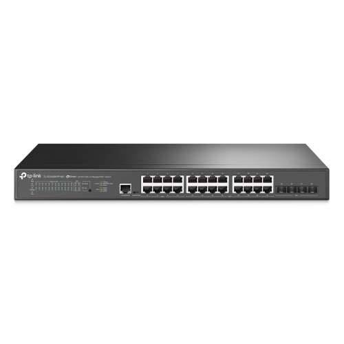 TP-Link TL-SG3428XPP-M2 Managed Switch 24x 2.5G Ethernet (8x PoE++, 16x PoE+, max. 500W), 4x 10G SFP+