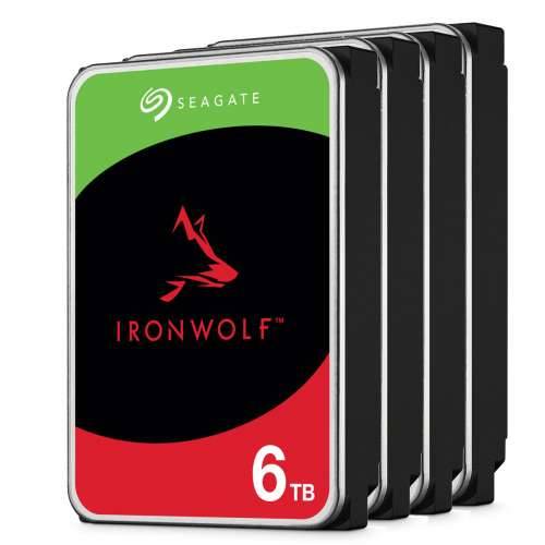 4-Pack Seagate IronWolf 6TB 256MB 3.5 inch SATA Internal CMR NAS Hard Drive Cijena