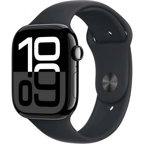 Apple Watch Series 10 LTE 46mm Jet Black Aluminum Case with Black Sport Band - M/L Cijena