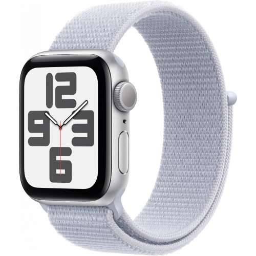 Apple Watch SE GPS 40mm Aluminum Silver Sport Loop Bracelet Blue Cloud Cijena