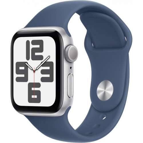 Apple Watch SE GPS 40mm Aluminum Silver Sport Strap Denim - S/M Cijena