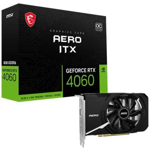 MSI GeForce RTX 4060 Aero ITX OC 8GB GDDR6 Gaming Graphics Card 3xDP/HDMI Cijena