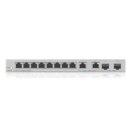 Zyxel XGS1210-12 Smart Managed Switch 8x 1G Ethernet, 2x 2.5G Ethernet, 2x 10G SFP+ Cijena