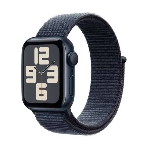 Apple Watch SE Midnight Aluminum Sport Band Midnight S/M 2024 GPS 40mm MXE73QF/A